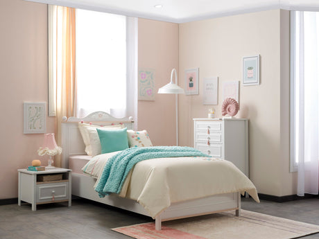 Alya Kids Room Set (Twin Bed & Study Desk & Nightstand) from Furnia - Luna Furniture