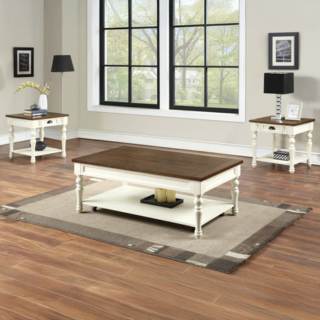 Joanna 3-Piece Occasional Set(Coffee Table & 2 End Tables) from Steve Silver - Luna Furniture