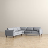 Fordham Light Grey Linen Corner Sectional from Ashcroft Furniture - Luna Furniture
