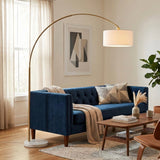 Ambient Arch Gold Brass Floor Lamp from Ashcroft Furniture - Luna Furniture