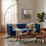 Ambient Arch Gold Brass Floor Lamp from Ashcroft Furniture - Luna Furniture