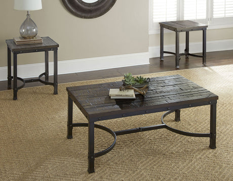 Ambrose 3-Piece Set(Cocktail & 2 End Tables) from Steve Silver - Luna Furniture