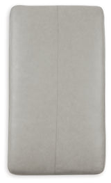 Amiata Glacier 2-Piece Sectional with Ottoman from Ashley - Luna Furniture