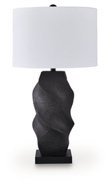 Amillion Black Table Lamp from Ashley - Luna Furniture