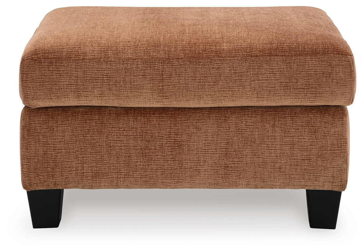 Amity Bay Clay Ottoman from Ashley - Luna Furniture