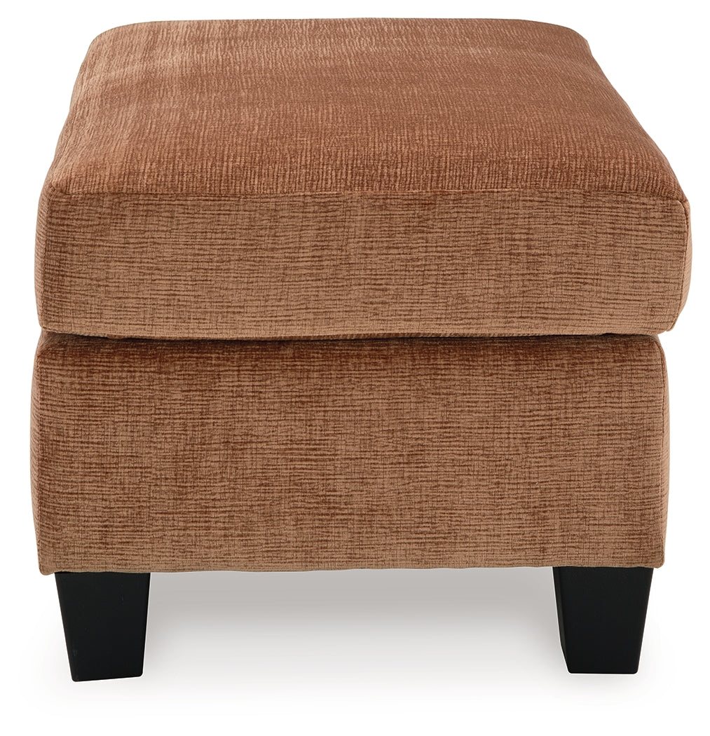 Amity Bay Clay Ottoman from Ashley - Luna Furniture