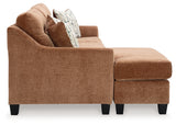 Amity Bay Clay Queen Sofa Chaise Sleeper from Ashley - Luna Furniture