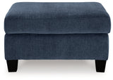 Amity Bay Ink Ottoman from Ashley - Luna Furniture