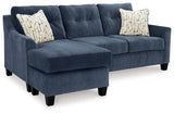 Amity Bay Ink Queen Sofa Chaise Sleeper from Ashley - Luna Furniture
