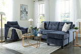 Amity Bay Ink Sofa Chaise and Chair from Ashley - Luna Furniture