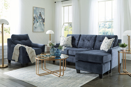 Amity Bay Ink Sofa Chaise and Chair from Ashley - Luna Furniture