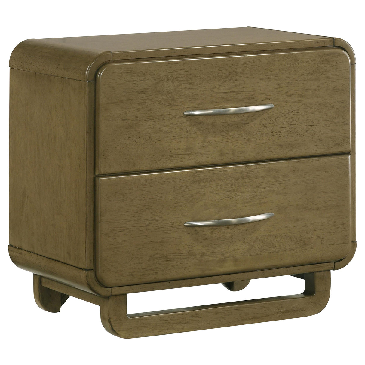 Amsbury Nutmeg 2-Drawer Nightstand from Coaster - Luna Furniture