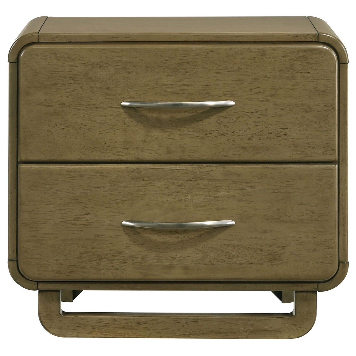 Amsbury Nutmeg 2-Drawer Nightstand from Coaster - Luna Furniture