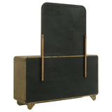 Amsbury 6-drawer Dresser and Mirror Nutmeg from Coaster - Luna Furniture