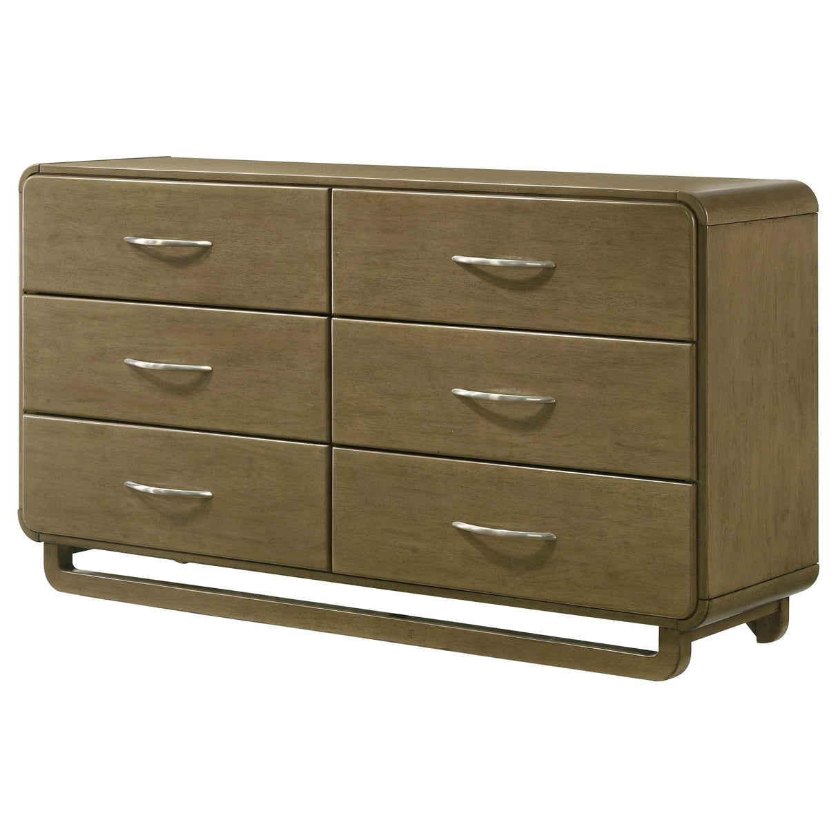 Amsbury Nutmeg 6-Drawer Dresser from Coaster - Luna Furniture