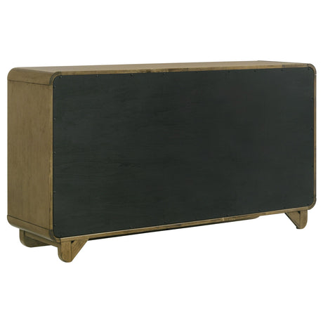 Amsbury Nutmeg 6-Drawer Dresser from Coaster - Luna Furniture