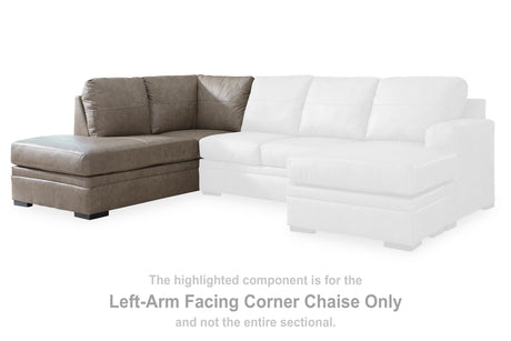 Amuleto Desert Left-Arm Facing Corner Chaise from Ashley - Luna Furniture