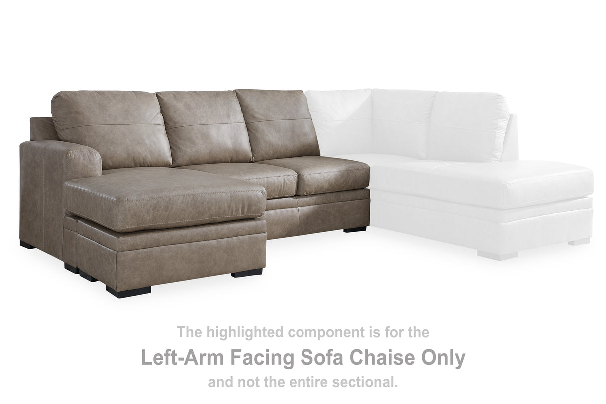 Amuleto Desert Left-Arm Facing Sofa Chaise from Ashley - Luna Furniture