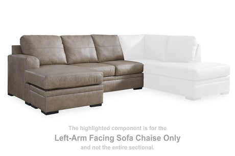 Amuleto Desert Left-Arm Facing Sofa Chaise from Ashley - Luna Furniture