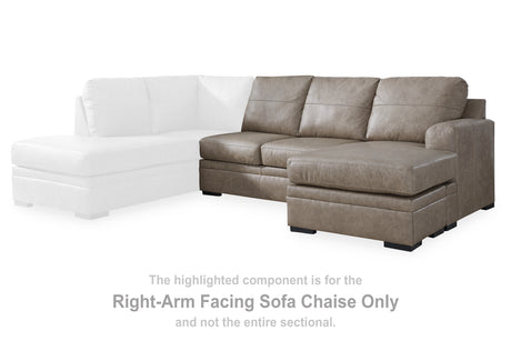 Amuleto Desert Right-Arm Facing Sofa Chaise from Ashley - Luna Furniture