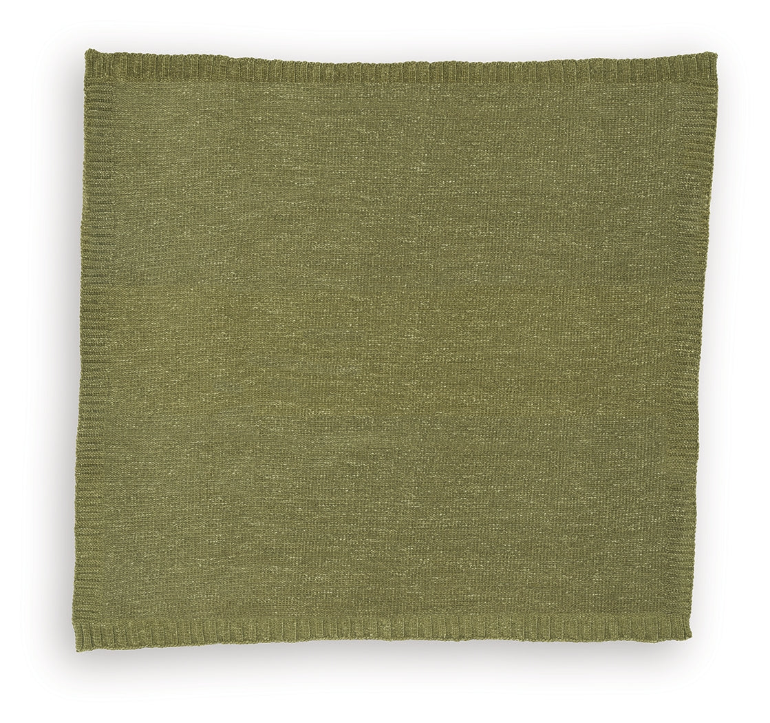 Anawood Olive Green Throw (Set of 3) from Ashley - Luna Furniture