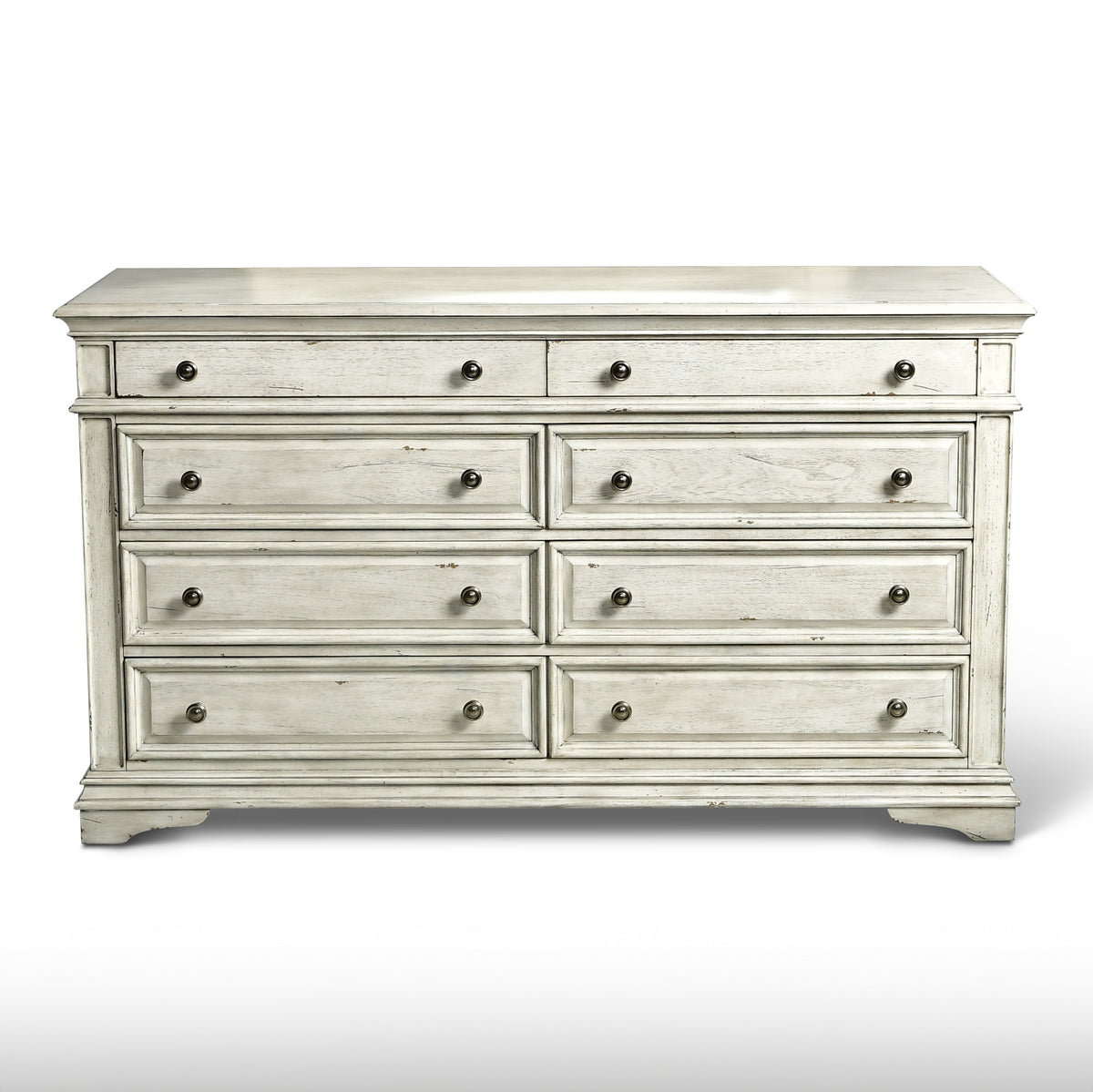 Highland Park Cathedral White Dresser from Steve Silver - Luna Furniture