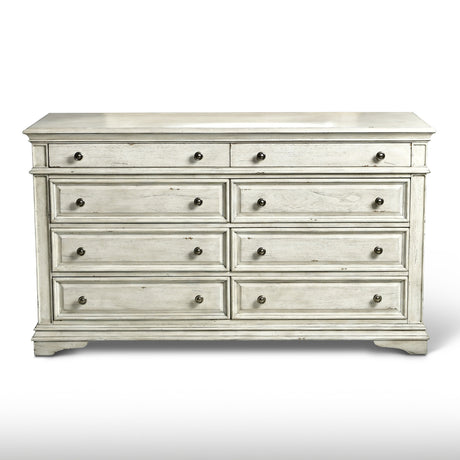 Highland Park Cathedral White Dresser from Steve Silver - Luna Furniture