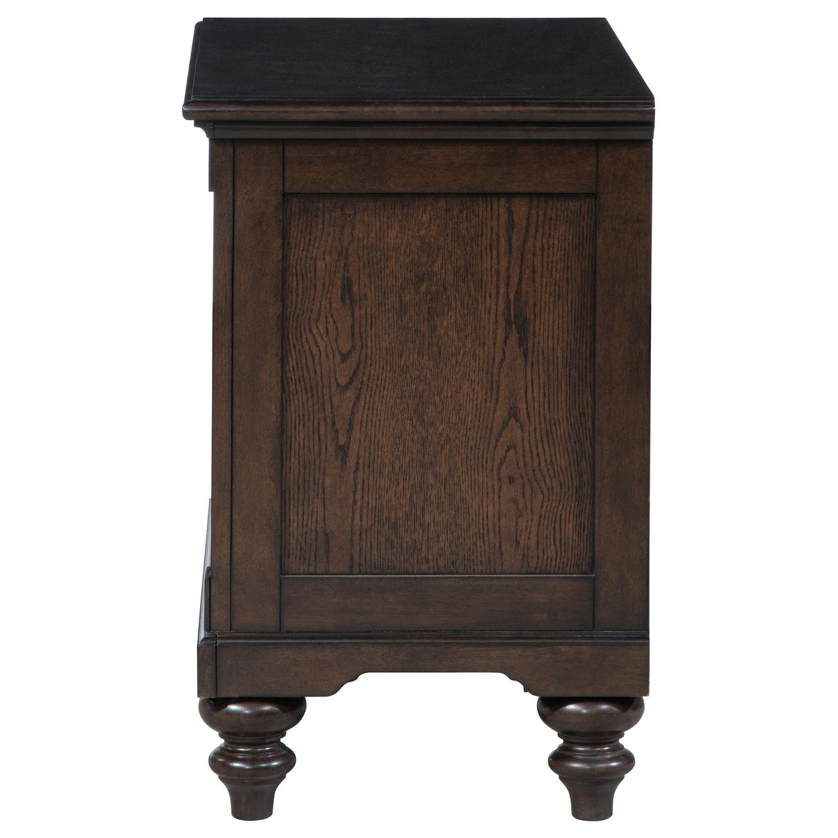 Andover Dark Oak 1-Drawer Nightstand from Coaster - Luna Furniture