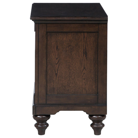 Andover Dark Oak 1-Drawer Nightstand from Coaster - Luna Furniture
