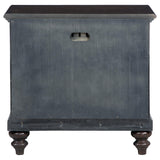 Andover Dark Oak 1-Drawer Nightstand from Coaster - Luna Furniture