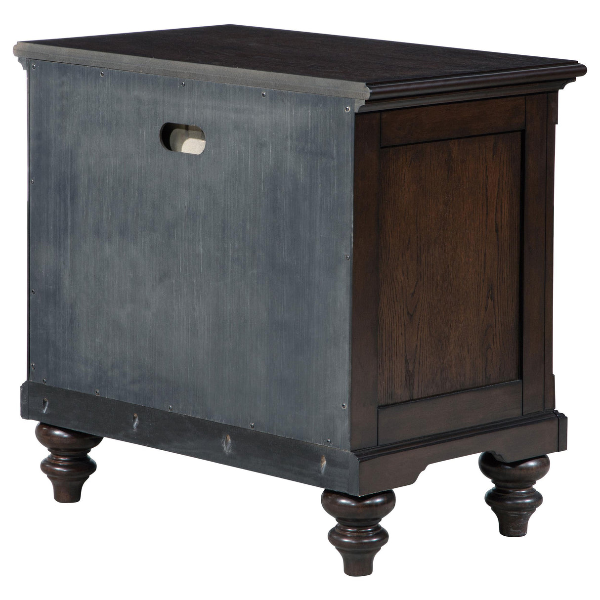 Andover Dark Oak 1-Drawer Nightstand from Coaster - Luna Furniture