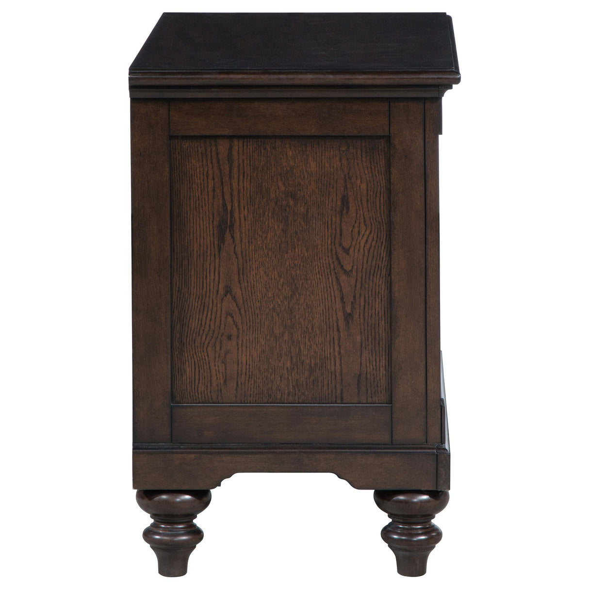 Andover Dark Oak 1-Drawer Nightstand from Coaster - Luna Furniture