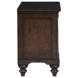 Andover Dark Oak 1-Drawer Nightstand from Coaster - Luna Furniture