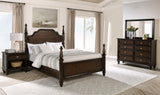 Andover 4-piece Queen Bedroom Set Dark Oak from Coaster - Luna Furniture