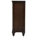 Andover Dark Oak 5-Drawer Chest from Coaster - Luna Furniture