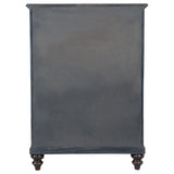 Andover Dark Oak 5-Drawer Chest from Coaster - Luna Furniture