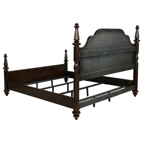 Andover Dark Oak 5-piece Eastern King Bedroom Set from Coaster - Luna Furniture