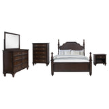 Andover 5-piece Queen Bedroom Set Dark Oak from Coaster - Luna Furniture