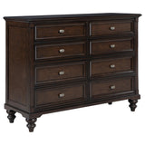 Andover 5-piece Queen Bedroom Set Dark Oak from Coaster - Luna Furniture
