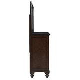 Andover 8-drawer Dresser and Mirror Dark Oak from Coaster - Luna Furniture