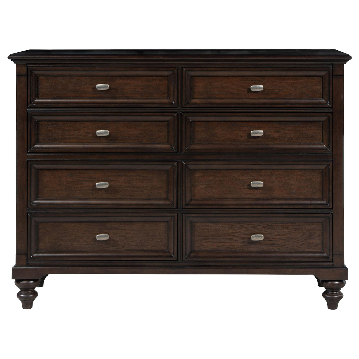 Andover Dark Oak 8-Drawer Dresser from Coaster - Luna Furniture