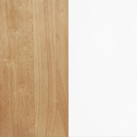 Andrews Light Ash and White 66-inch Rectangular Dining Table from Coaster - Luna Furniture