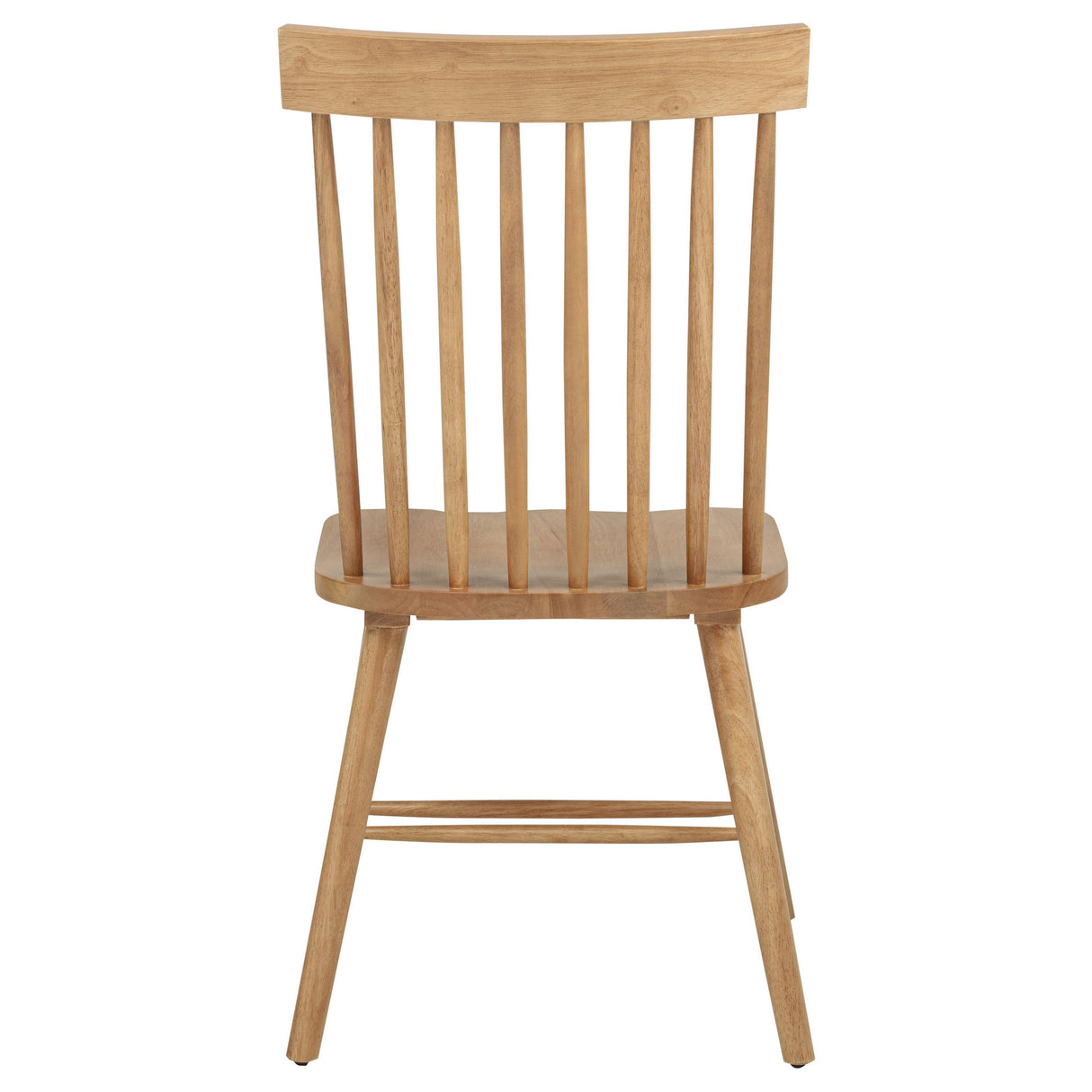 Andrews Light Ash Windsor Spindle Back Dining Side Chair, Set of 2 from Coaster - Luna Furniture