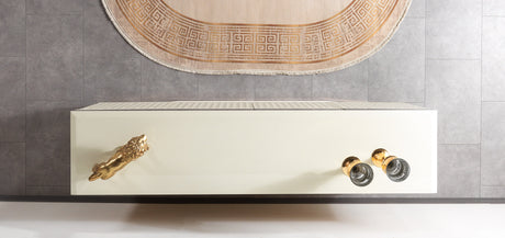 Anica Ivory Dining Server from Nova Furniture - Luna Furniture