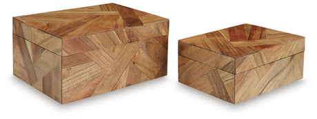 Antford Brown Box (Set of 2) - A2000691