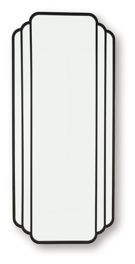 Antigone Black Floor Mirror from Ashley - Luna Furniture