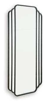 Antigone Black Floor Mirror from Ashley - Luna Furniture
