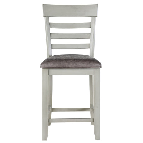 Hyland Gray 24″ Counter Stool, Set of 2 from Steve Silver - Luna Furniture