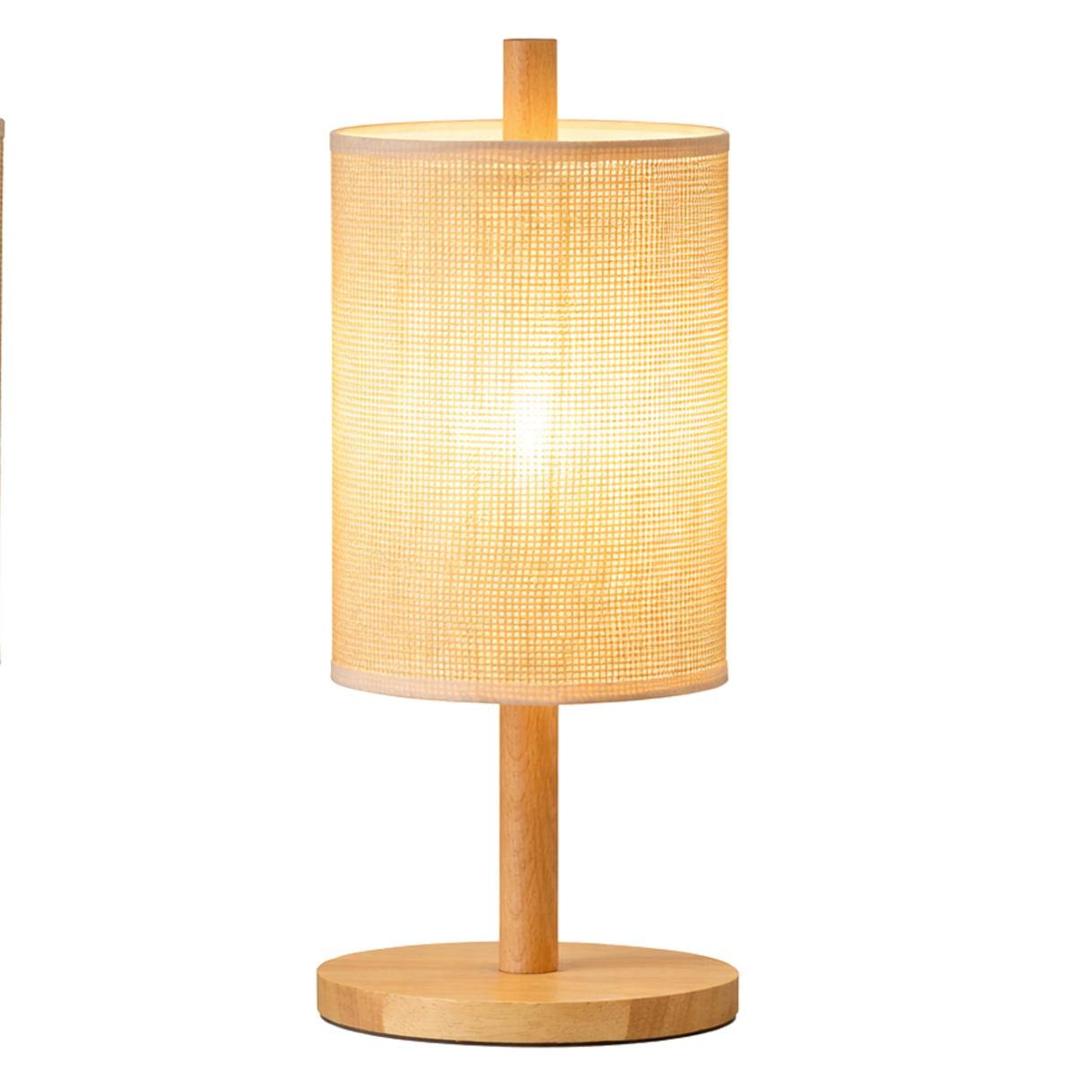 Arcana Table Lamp - Oak - Natural from Ashcroft Furniture - Luna Furniture