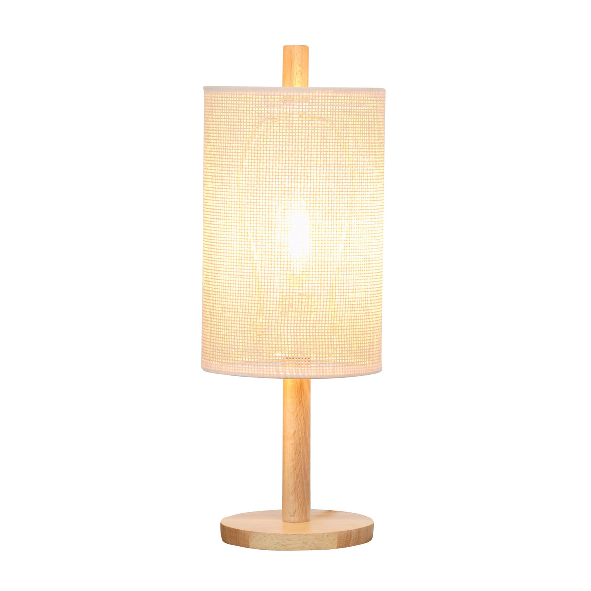 Arcana Table Lamp - Oak - Natural from Ashcroft Furniture - Luna Furniture